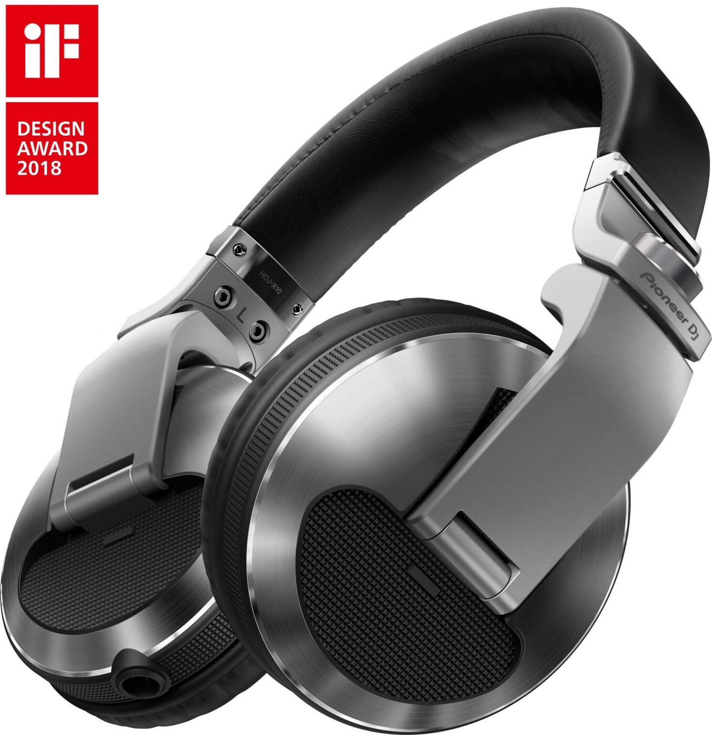 Pioneer DJ HDJ-X10-S Over-Ear DJ Headphone - Silver