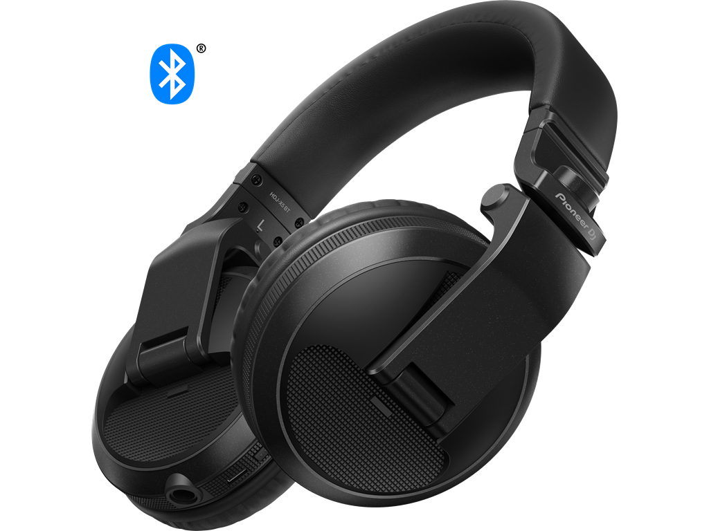 Pioneer DJ HDJ-X5BT-K Over-ear DJ headphones with Bluetooth® functionality - Black