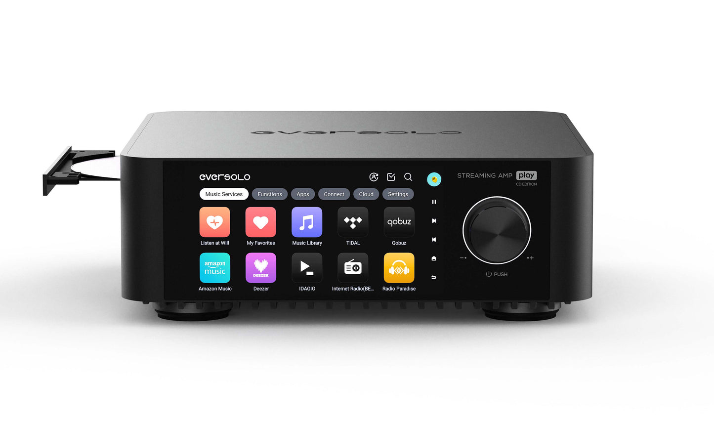 Eversolo PLAY CD Edition Streaming Amplifier - Black