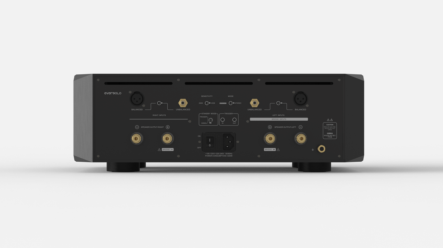 Eversolo AMP-F10 2 Channel Power Amplifier - Black