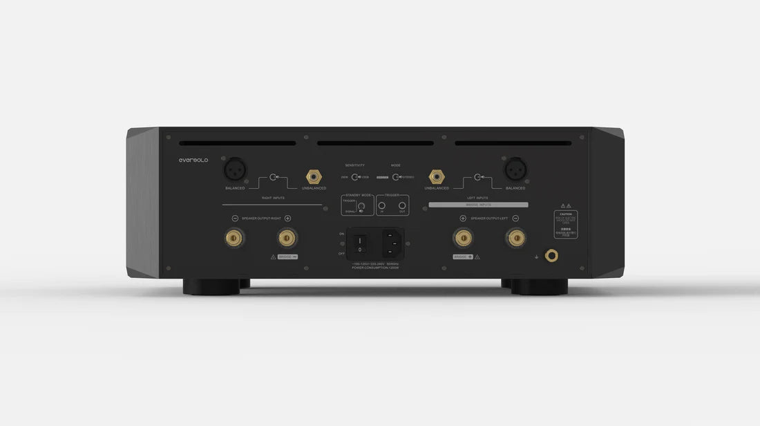 Eversolo DMP-A10 Network Audio Streamer (Black) + Eversolo AMP-F10 Power Amplifier (Black) + Bowers &Wilkins 705 S3 Bookshelf speakers - Pair (Gloss Black)