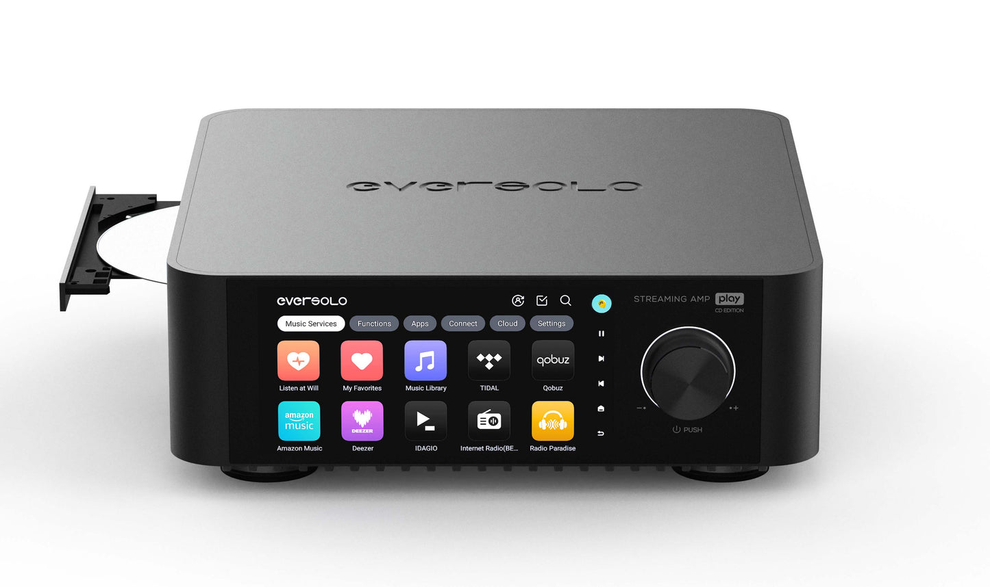 Eversolo PLAY CD Edition Streaming Amplifier - Black