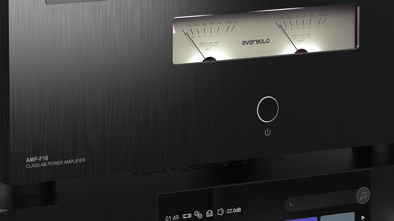Eversolo AMP-F10 2 Channel Power Amplifier - Black