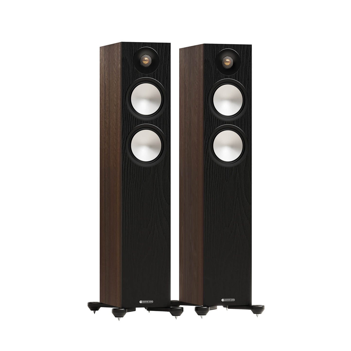 Monitor Audio Bronze 300 7G Floorstanding Speaker - Pair (Walnut)