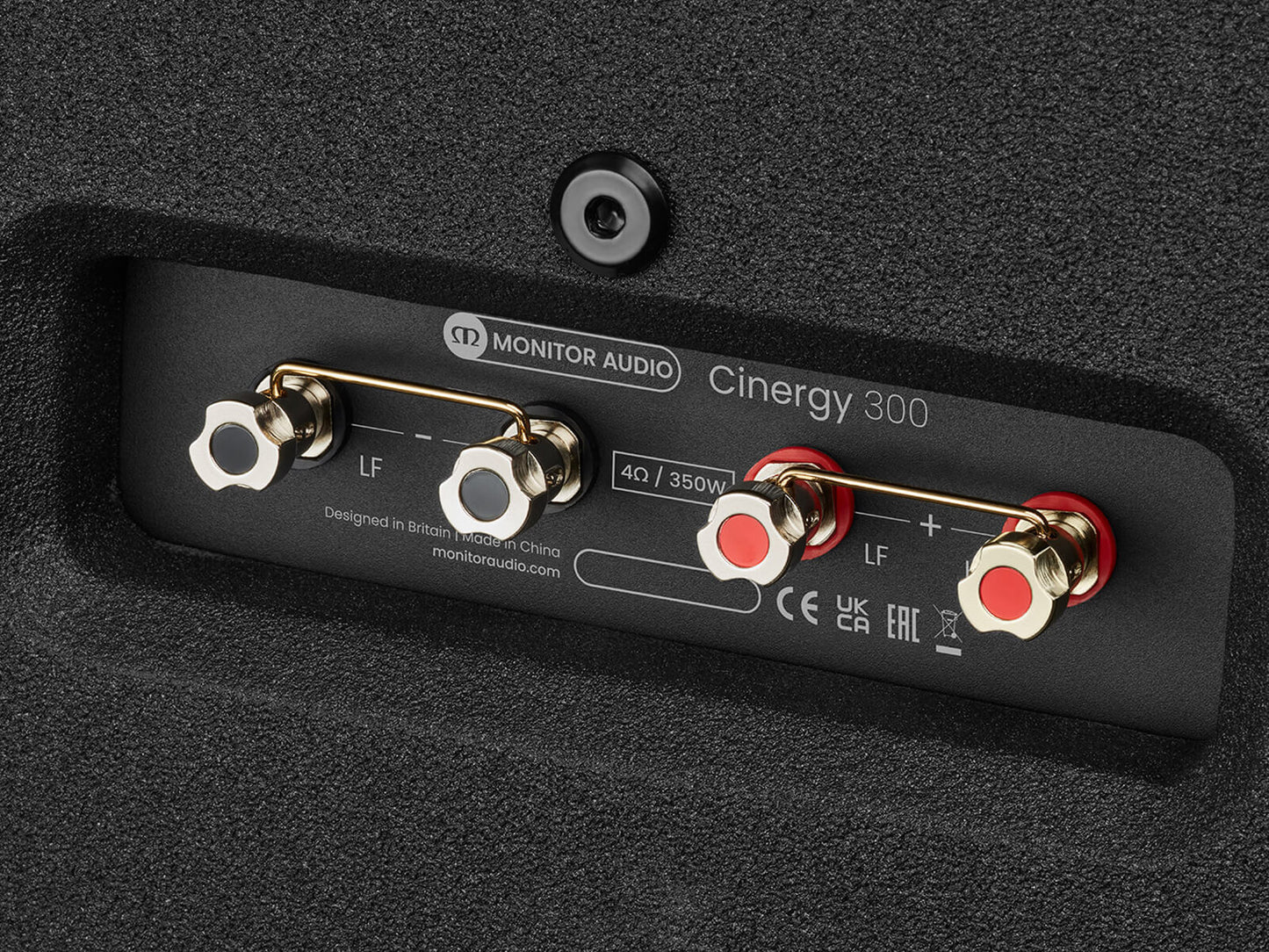 Monitor Audio Cinergy 300 Floorstanding Speaker - Each - Black