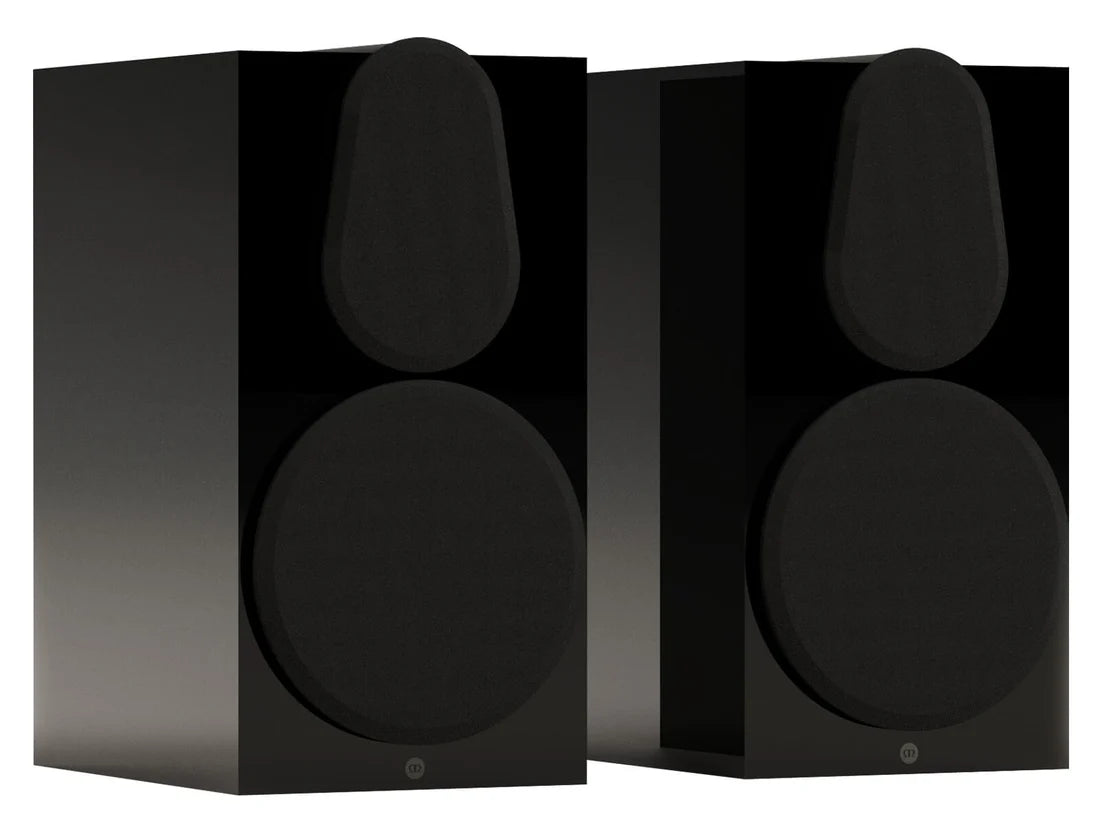 Eversolo DMP-A10 Network Audio Streamer (Black) + Eversolo AMP-F10 Power Amplifier (Black) + Monitor Audio Gold 100 6G Bookshelf Speakers - Pair (Gloss Black)