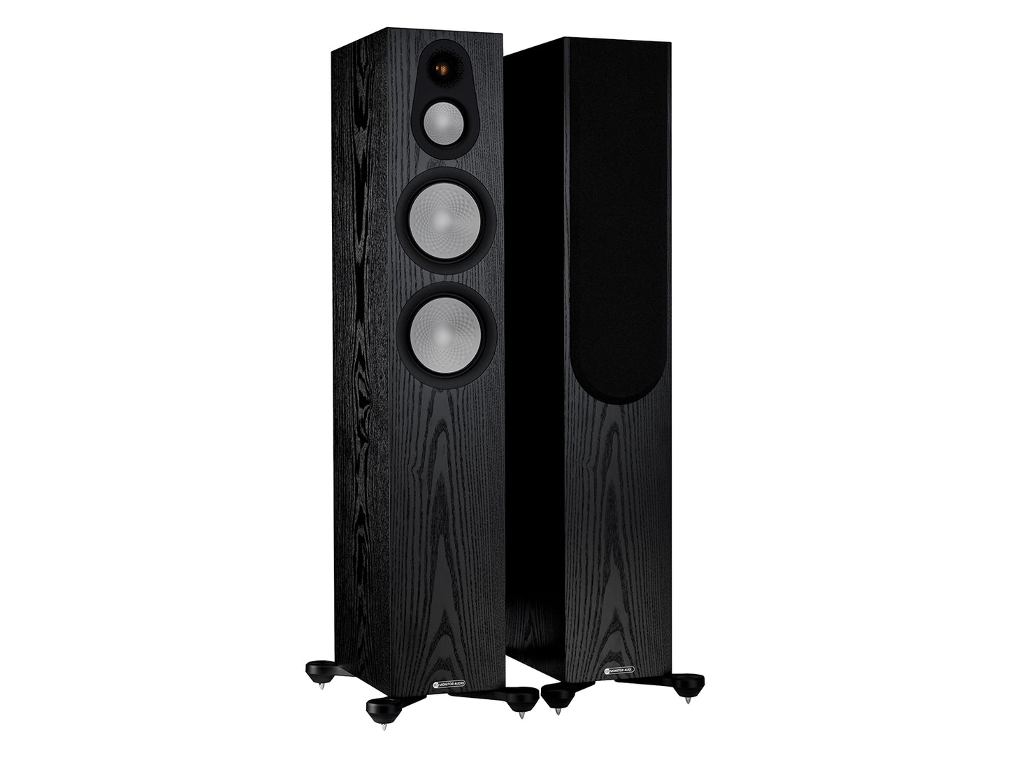 Marantz MODEL40N Integrated Stereo Amplifier (Black) with Monitor Audio Silver 300 Floorstanding Speaker - Pair (Black)