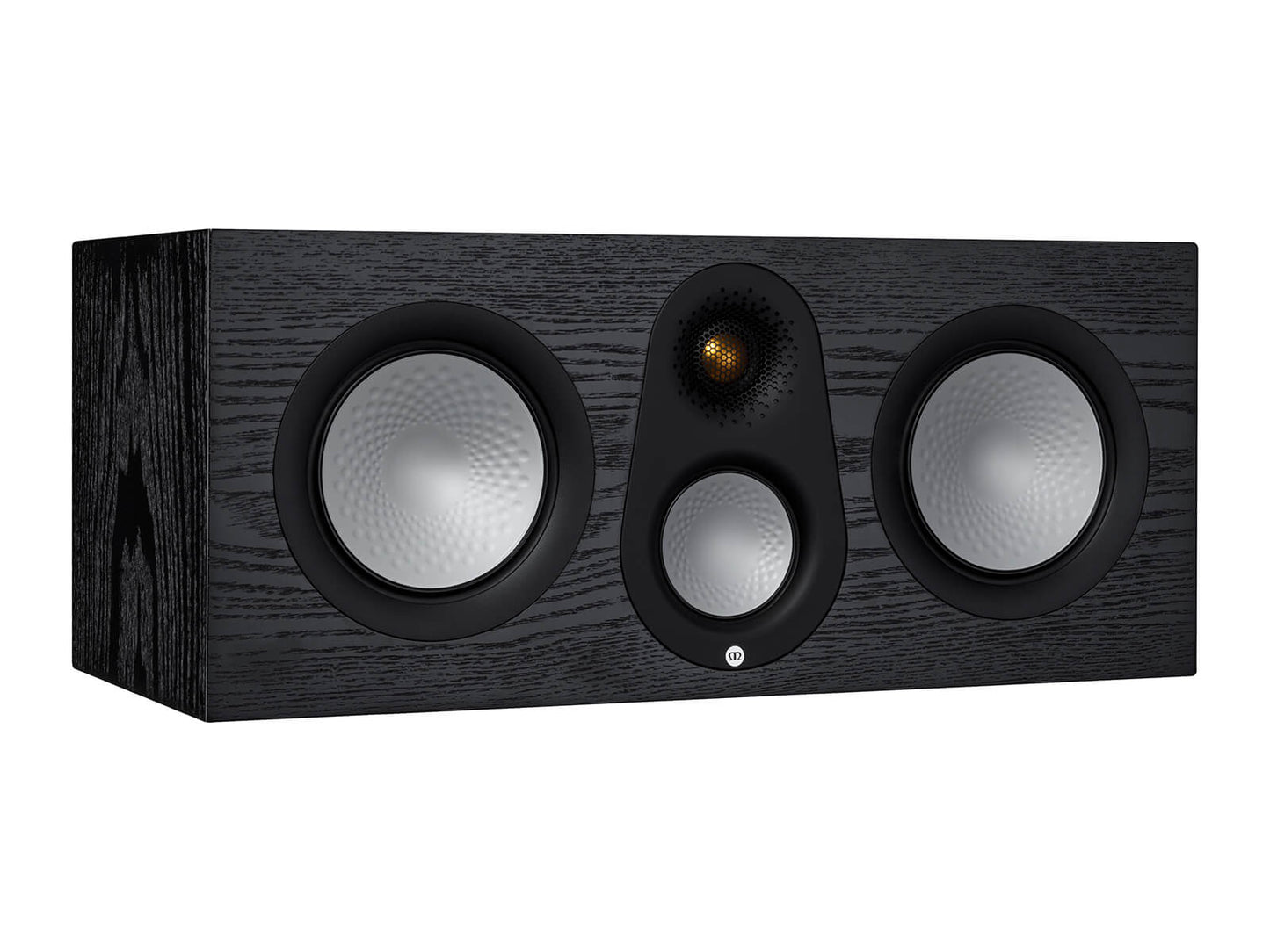 Monitor Audio Sliver C250 7G Center Speaker - Each - Black Oak