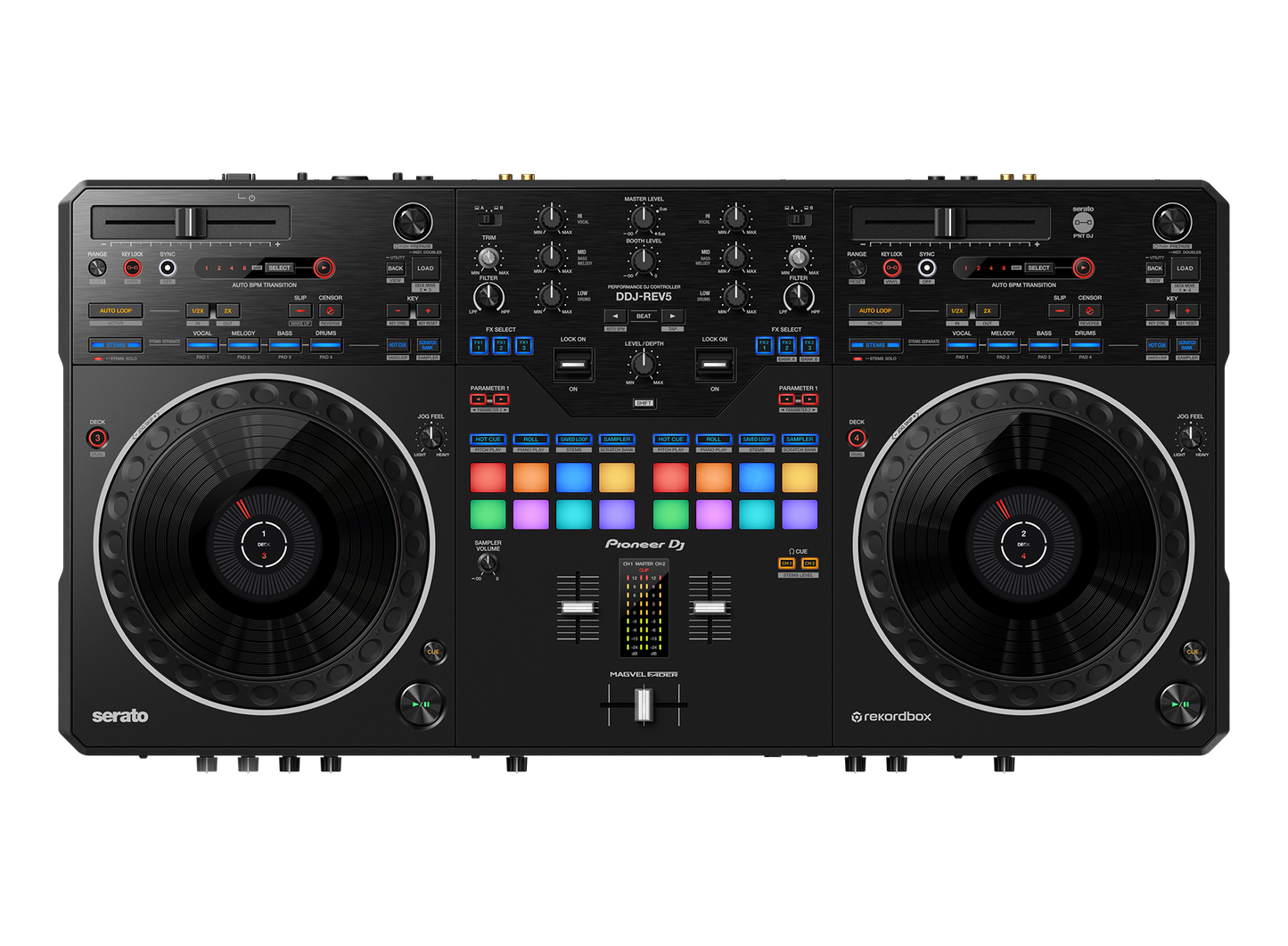 Pioneer DJ DDJ-REV5 2-Channel DJ Controller - Black