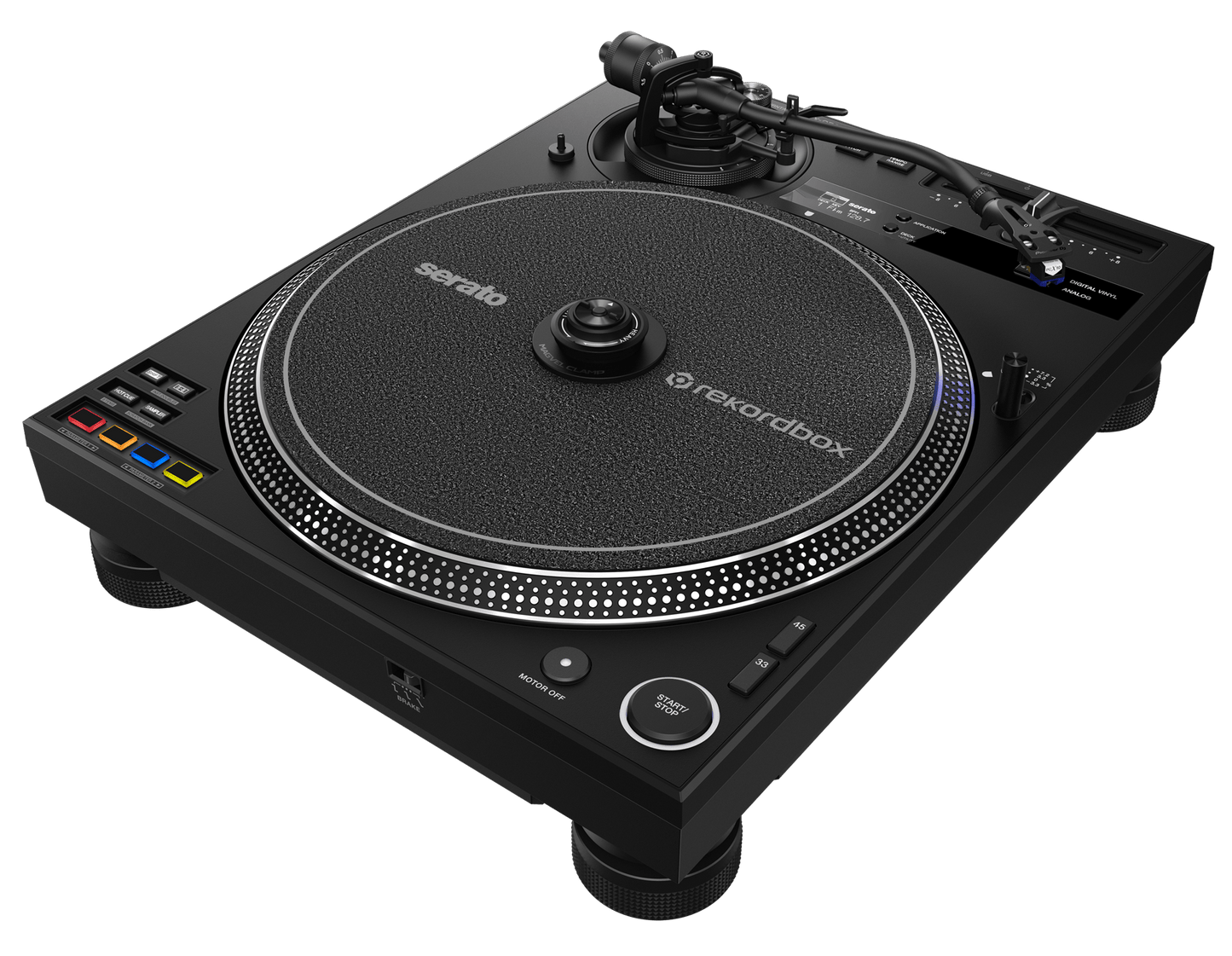 Pioneer DJ PLX-CRSS12 Professional direct drive turntable with DVS control (Black)