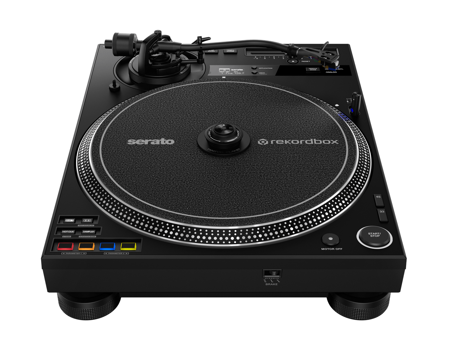 Pioneer DJ PLX-CRSS12 Professional direct drive turntable with DVS control (Black)