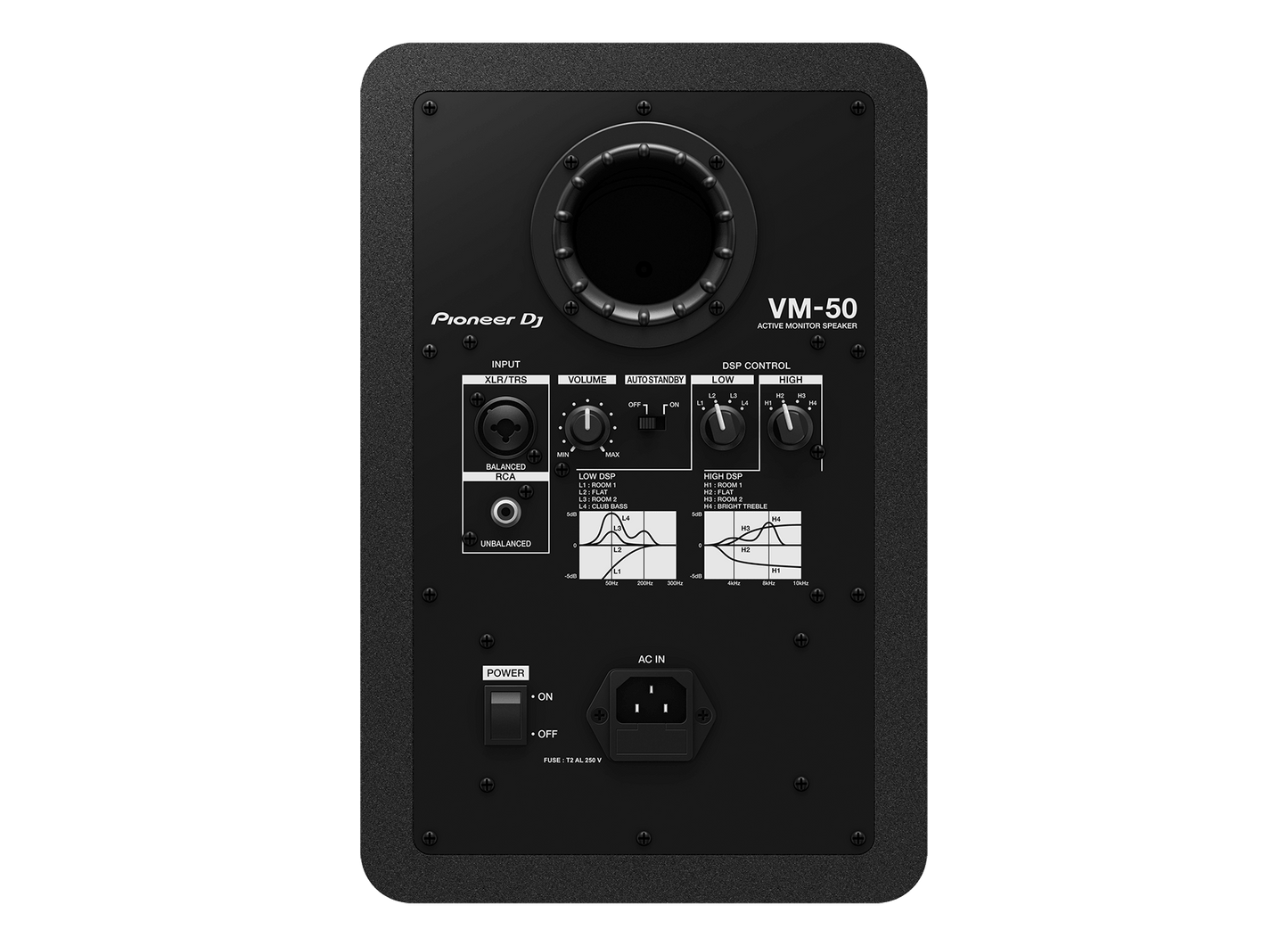 Pioneer DJ VM-50 5” Active Monitor Speaker - Each (Black)