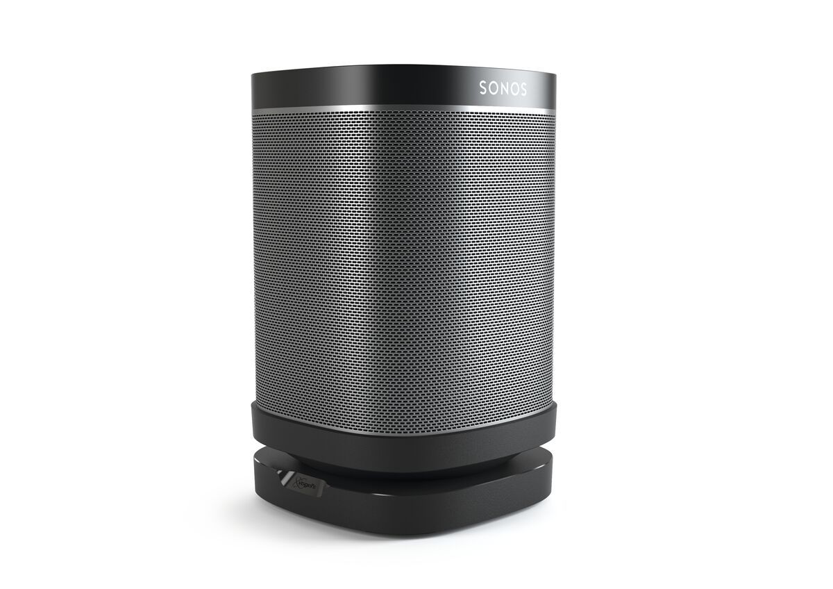 Vogel's SOUND 4113 Table-top Speaker Stand for Sonos One & Play:1 (Black)