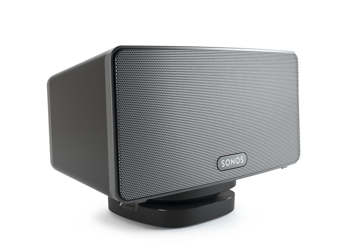 Vogel's SOUND 4113 Table-top Speaker Stand for Sonos One & Play:1 (Black)