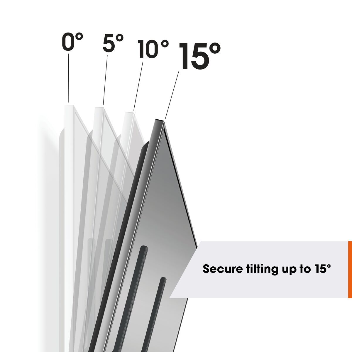 Vogel's TVM 1415 Tilting TV Wall Mount - Medium - Each - Black