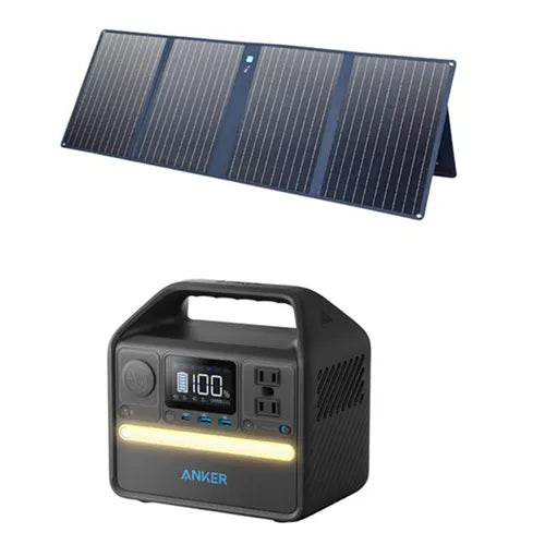 Anker PowerHouse 521 + Anker Solar Panel 100W