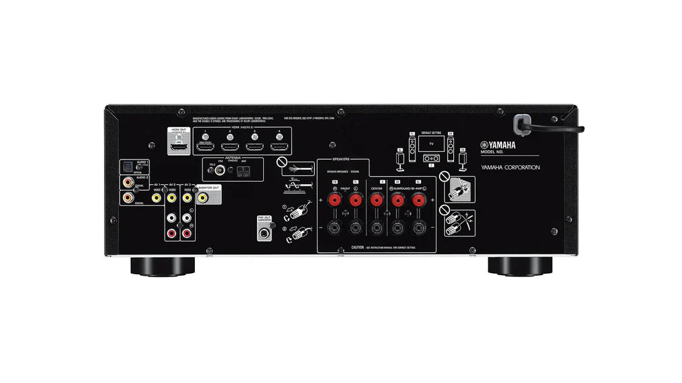 Yamaha NS-777 5.1 Home Theatre System + Yamaha RX-V385 AV Receiver