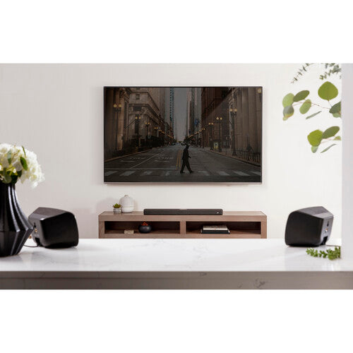 Polk Audio SR2 Wireless Surround Speakers for MagniFi & React Series Soundbars - Black