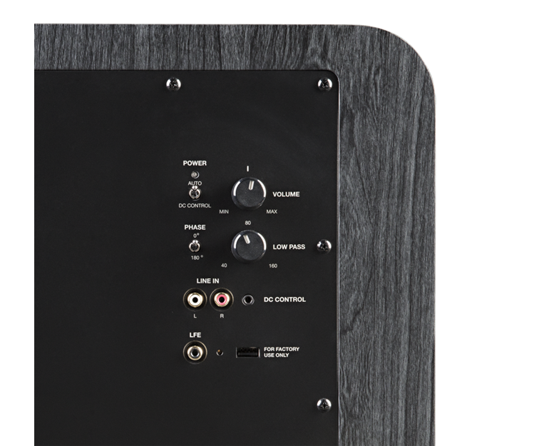 Polk HTS 10 Subwoofer - each - Black