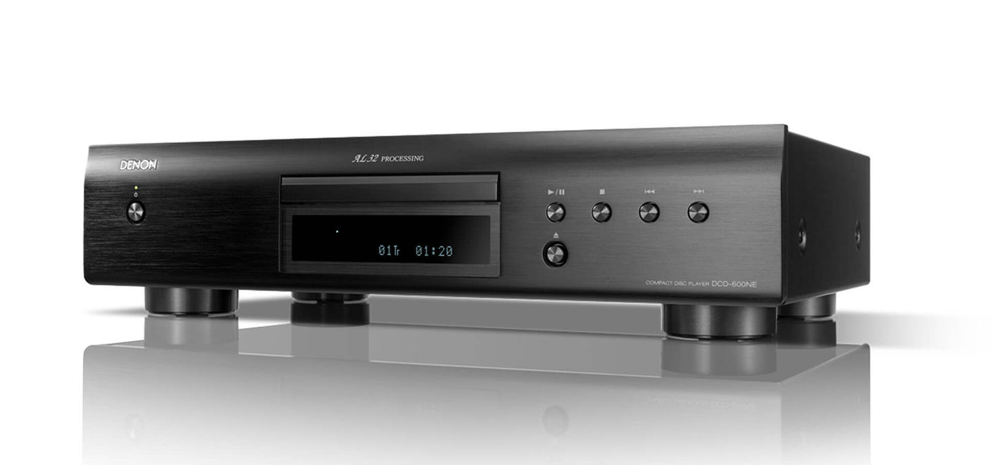 Denon DCD-600NE CD Player with AL32 Processing - Black
