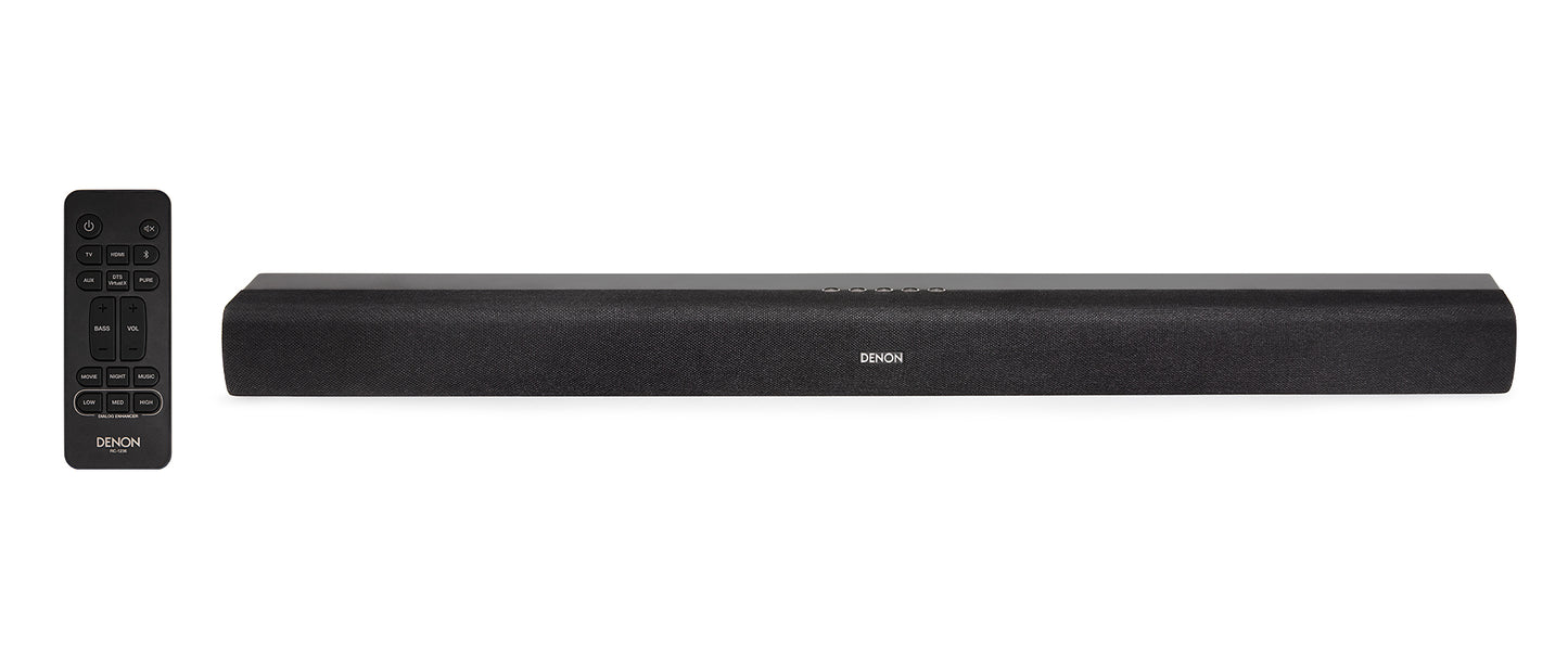 Denon DHT-S216 Soundbar with DTS Virtual:X and Bluetooth - Black