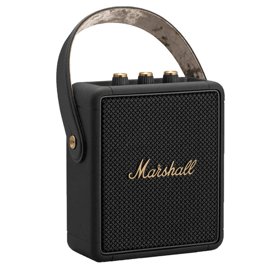 Marshall Stockwell II Bluetooth Speaker - Black & Brass