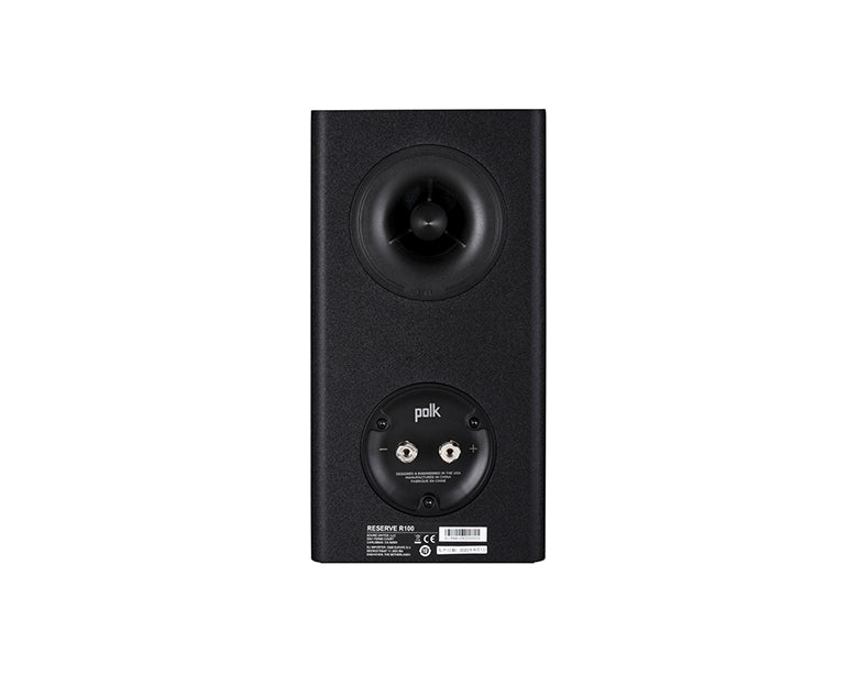 Polk Reserve R100 Bookshelf Speakers - Pair - Black