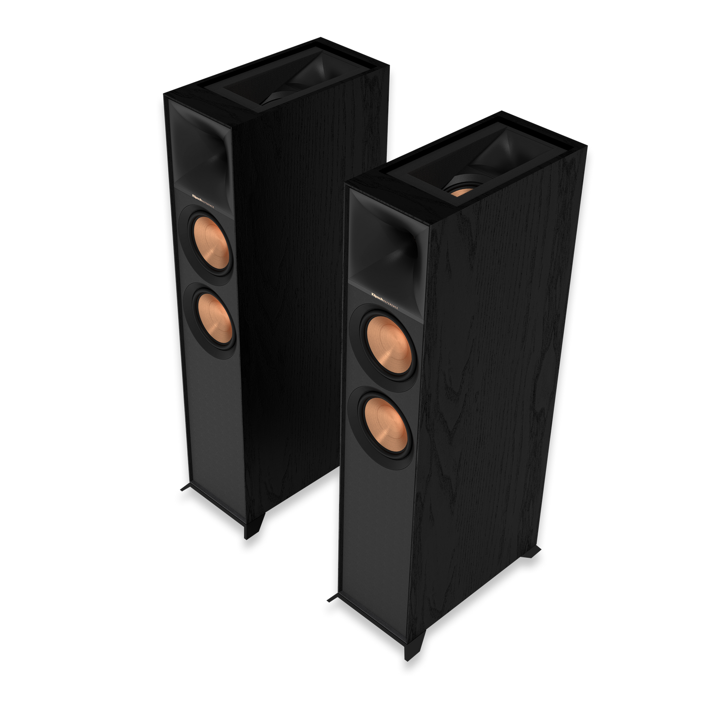 Klipsch R-605FA Dolby Atmos Floorstanding Speakers - pair - Black