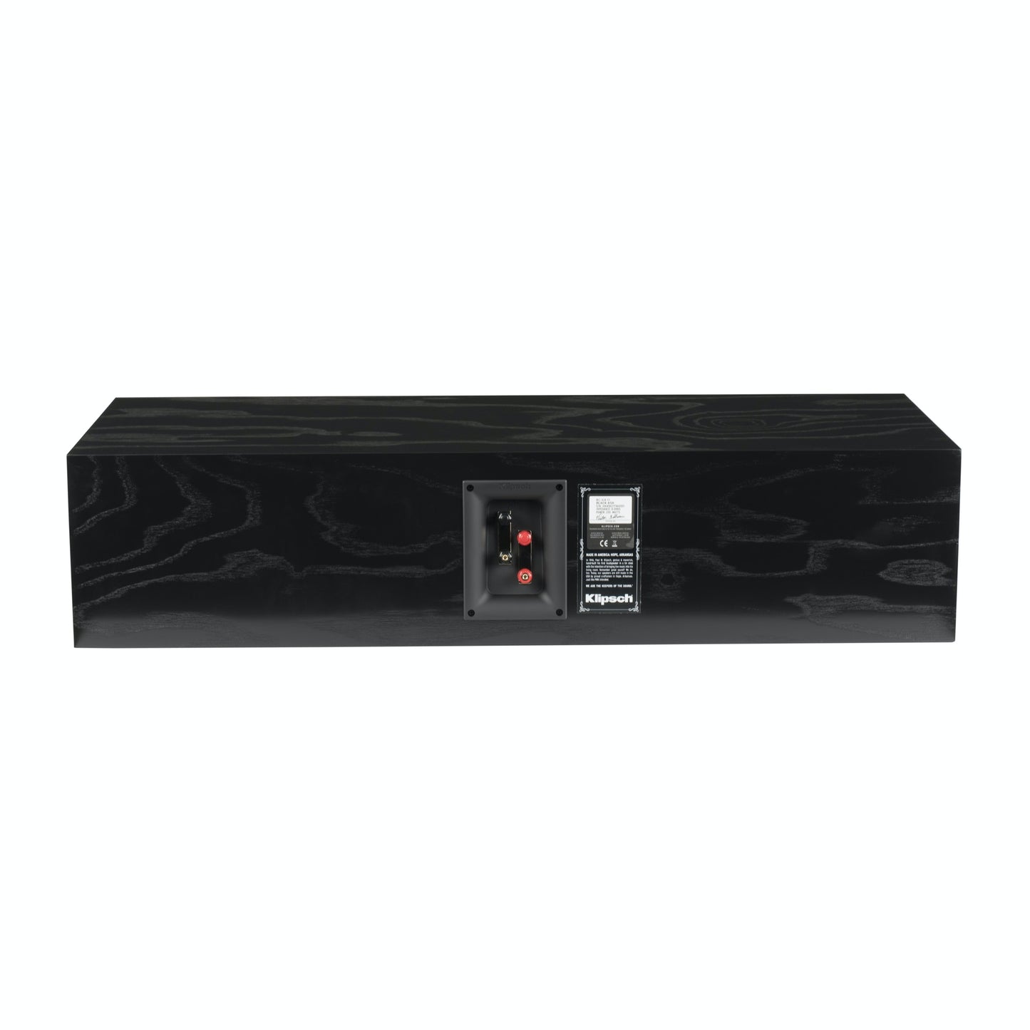 Klipsch RC-64 III Center Channel Speaker - each - Black Ash