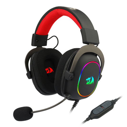 REDRAGON Over-Ear ZEUS-X USB RGB Gaming Headset β Black