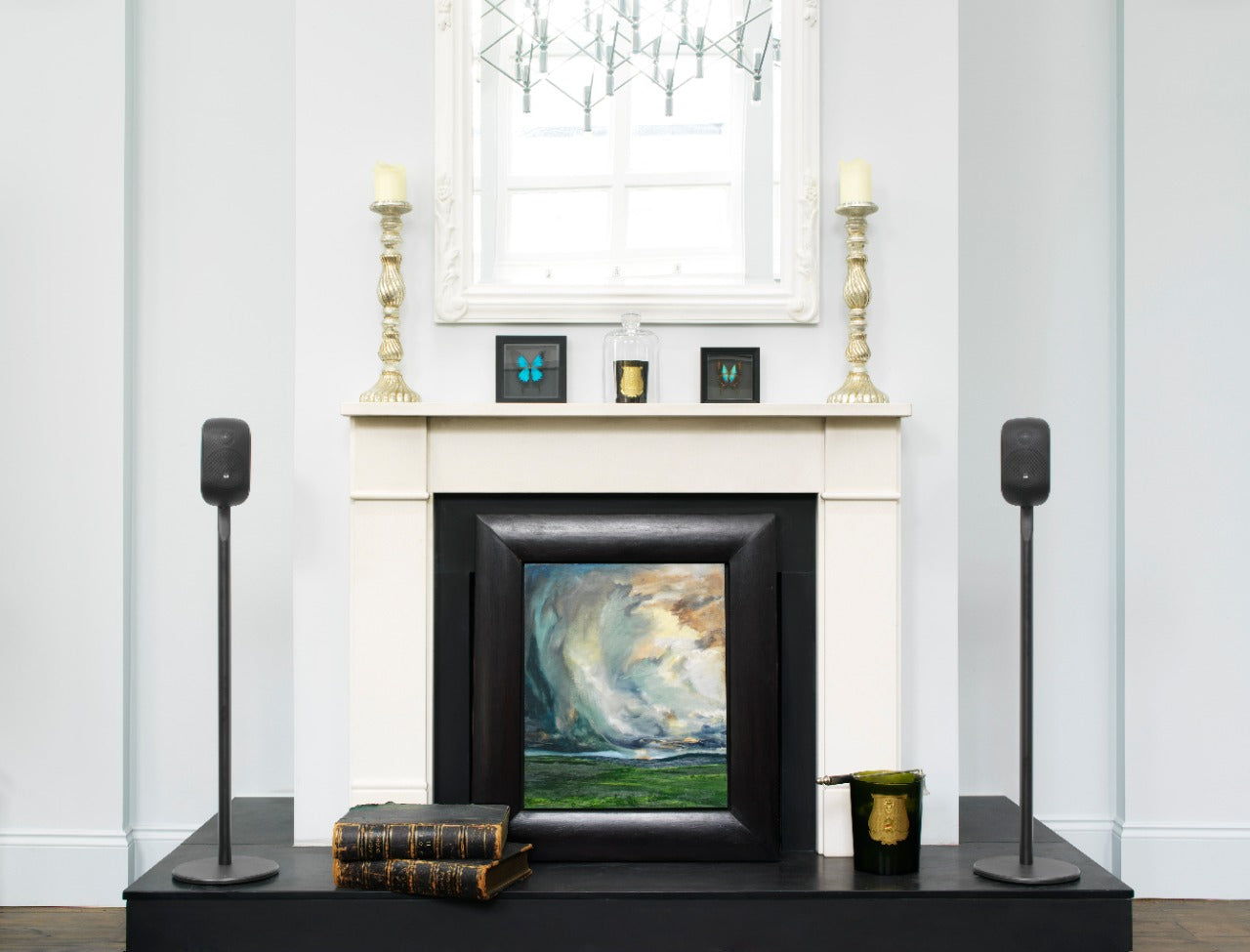 Bowers & Wilkins M-1 Satellite speakers – pair – Matte Black