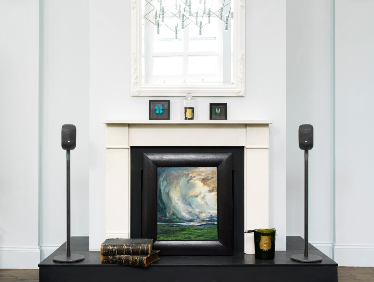 Bowers & Wilkins M-1 Satellite speakers – pair – Matte Black