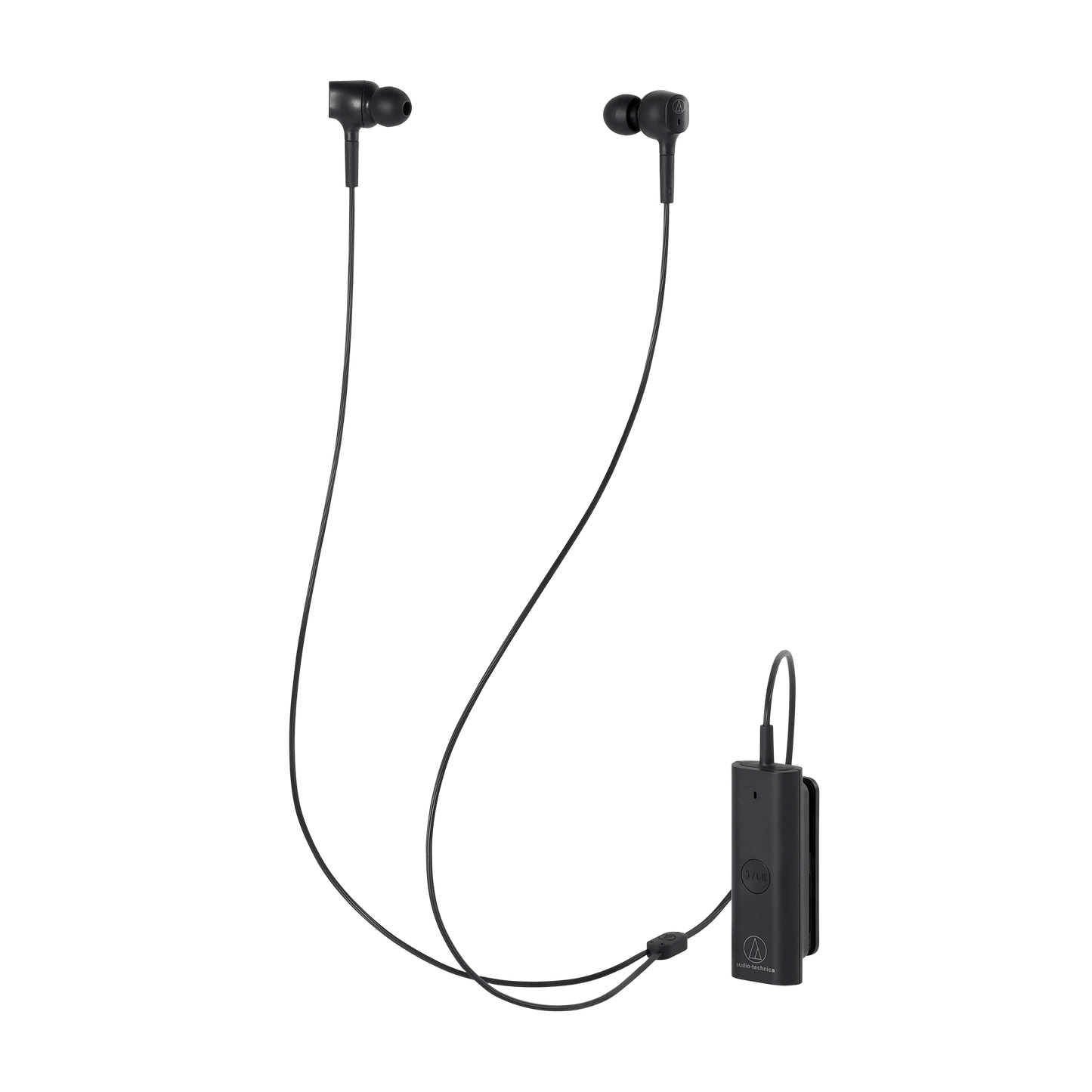 Audio-Technica ATH-ANC100BT QuietPoint® Wireless In-Ear Active Noise-Cancelling Headphones - Black