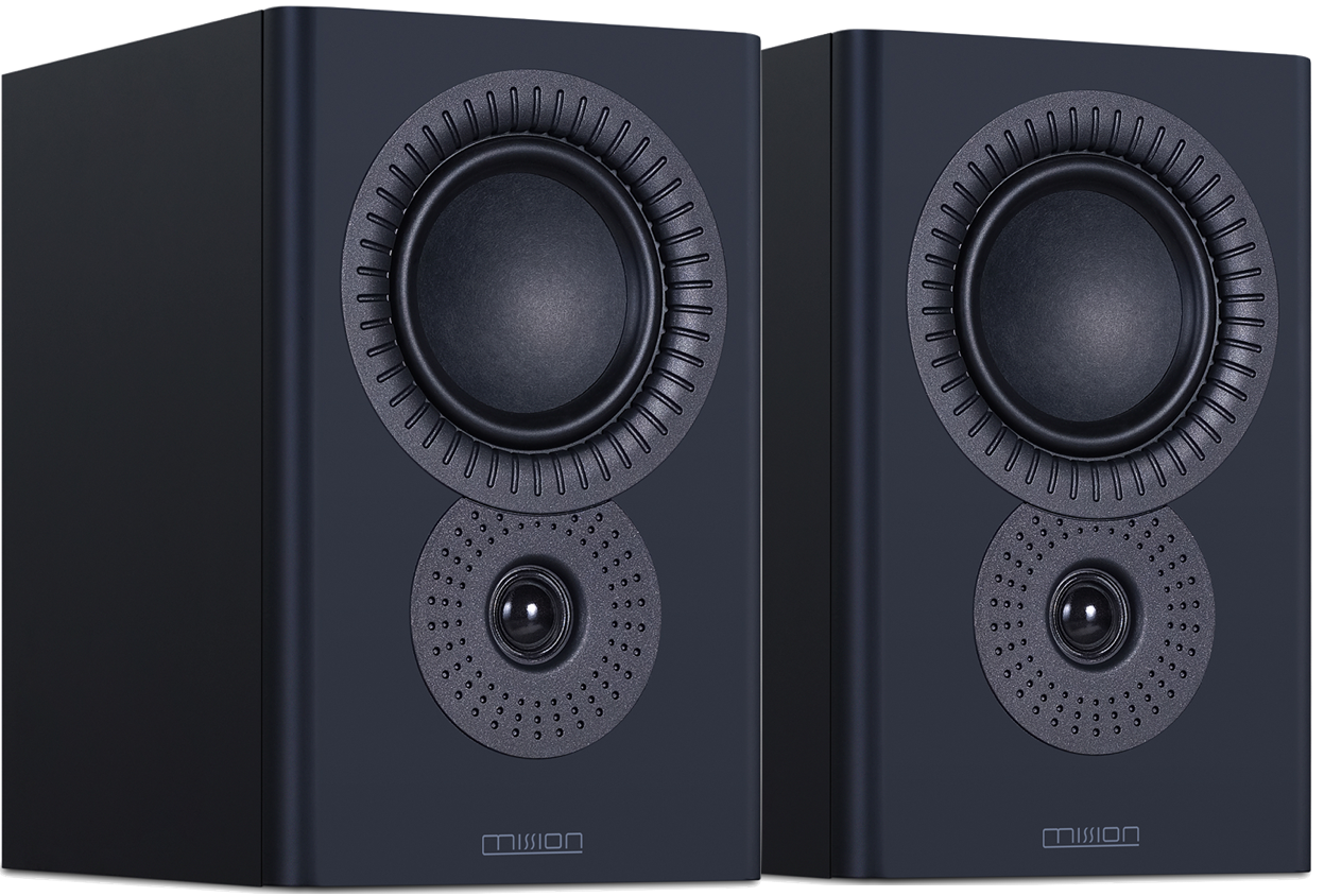 Mission LX-2 MKII Bookshelf Speakers - pair - Black