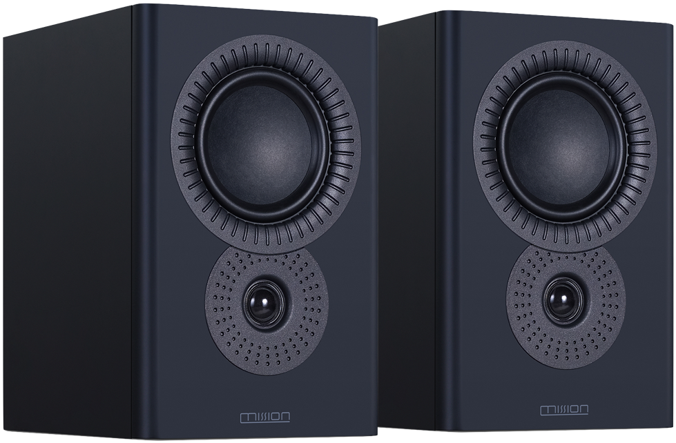 Mission LX-3 MKII Bookshelf Speakers - pair - Black