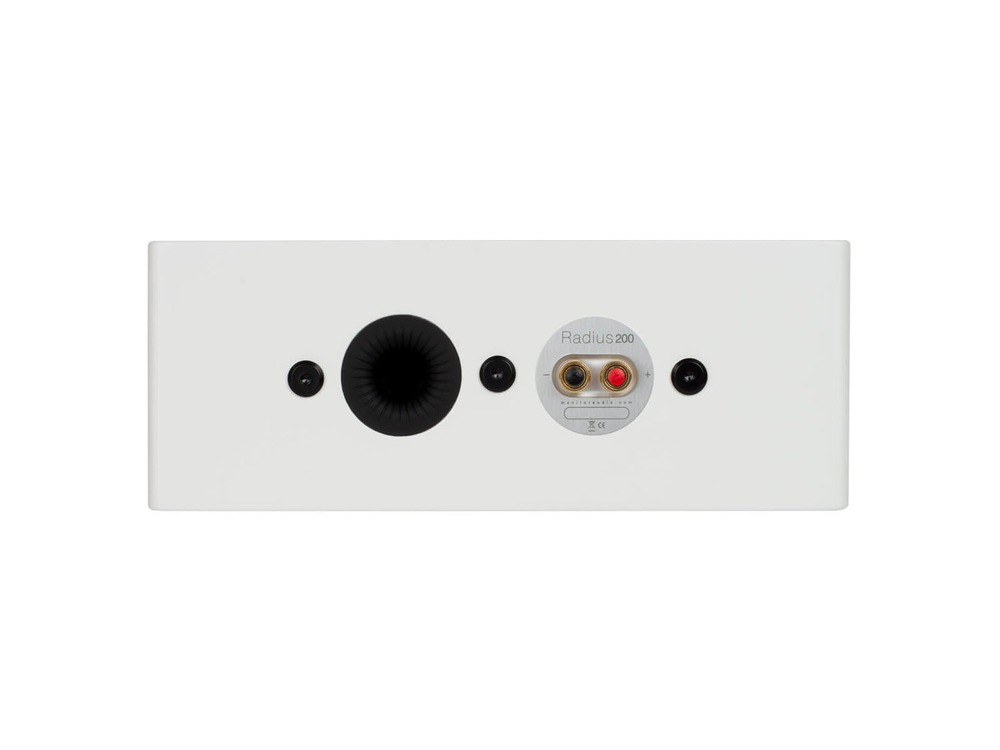 Monitor Audio Radius 200 Center 2-way 2x4" Speakers - Each - Satin White