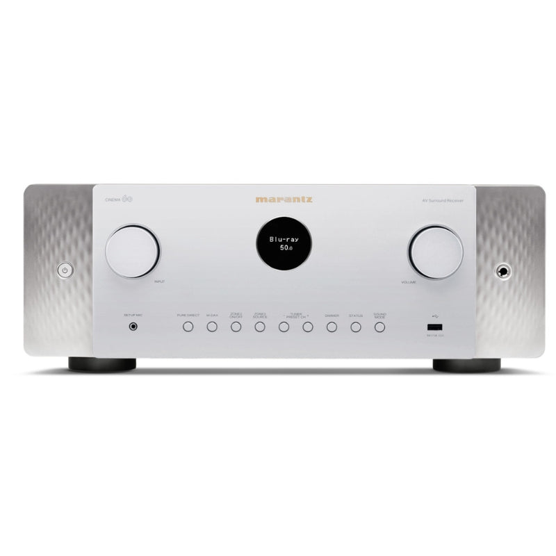 Marantz CINEMA60 7.2 Channel Network 8K AV Receiver - Silver