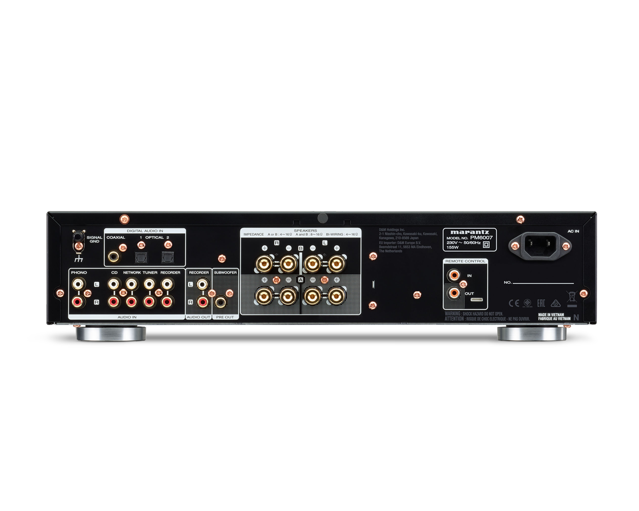 Marantz PM6007 Integrated Stereo Amplifier - Black