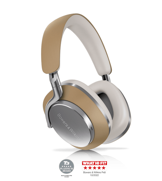 Bowers & Wilkins Px8 Over-ear noise Cancelling Headphone - Tan