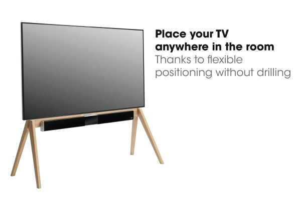 Vogel's Next OP 2 TV Floorstand - Light Oak