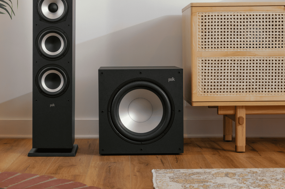 Polk Audio Monitor XT12 12” High Performance 100W Powered Subwoofer - Black