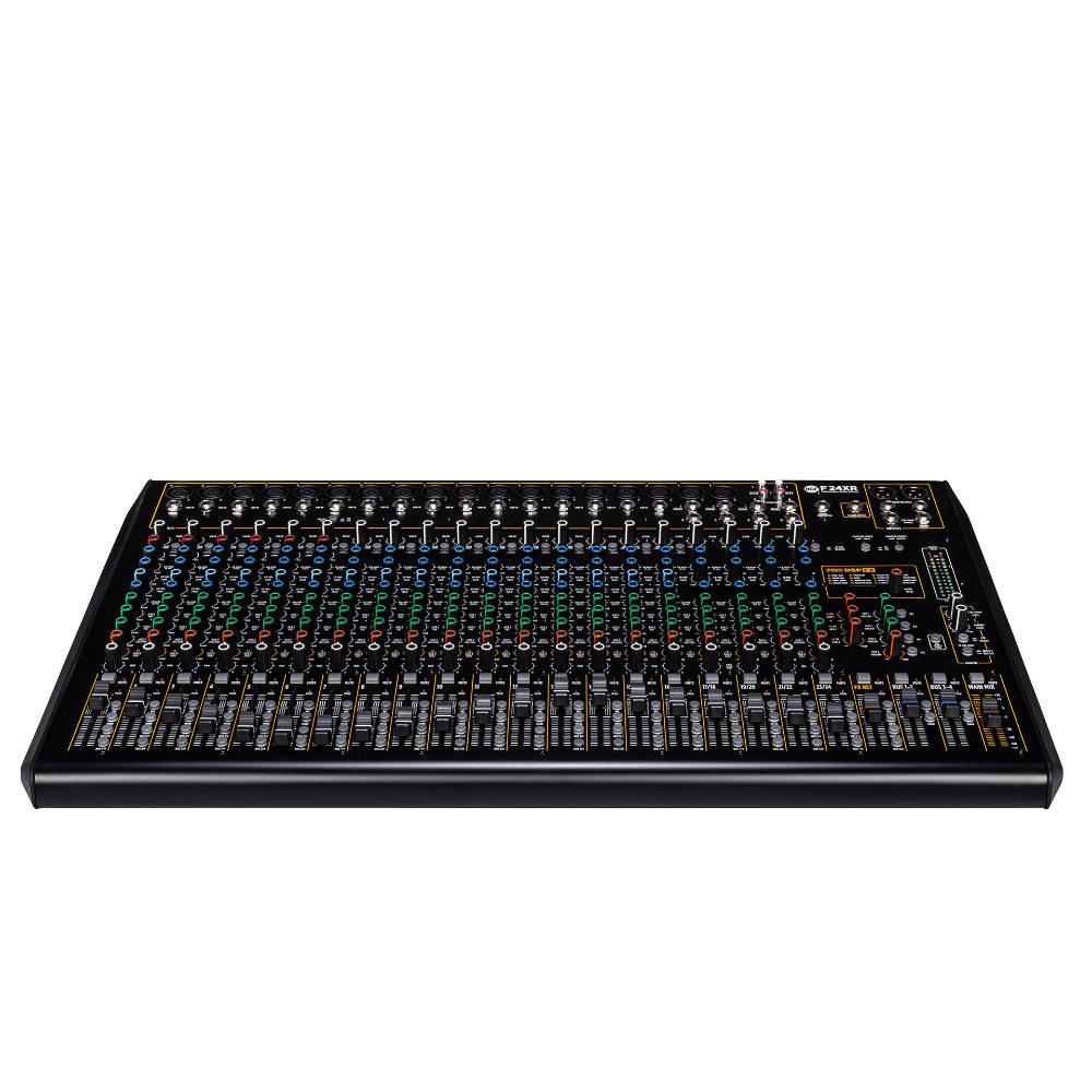 RCF F 24XR 24-Channel Mixing Console with Multi-FX & Recording - Each - Black