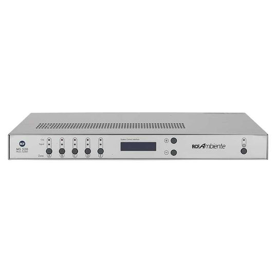 RCF MS 520 Multi-Zone Music and Paging System - Silver