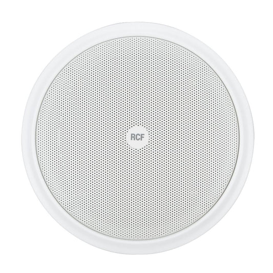 RCF PL 50EN Ceiling Speaker with Fire Dome - Each - White & Red