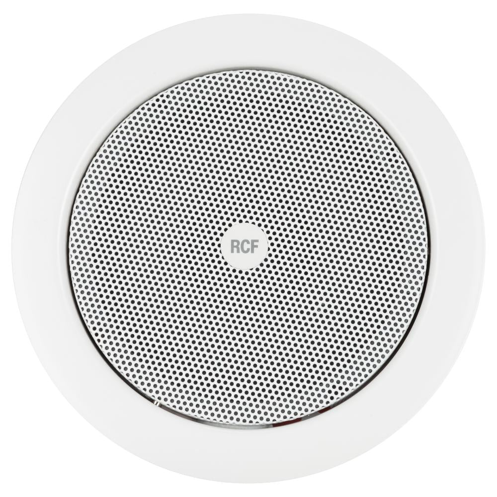 RCF PL 68EN Ceiling Speaker with Fire Dome - Each - White & Red