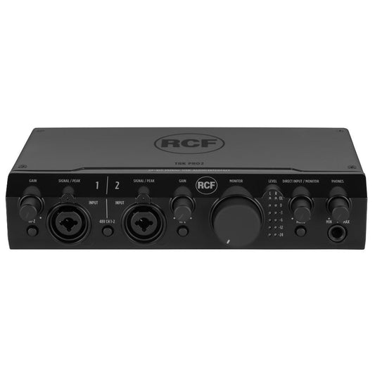 RCF TRK PRO2 24-BIT 192kHz USB Audio Interface - Each - Black