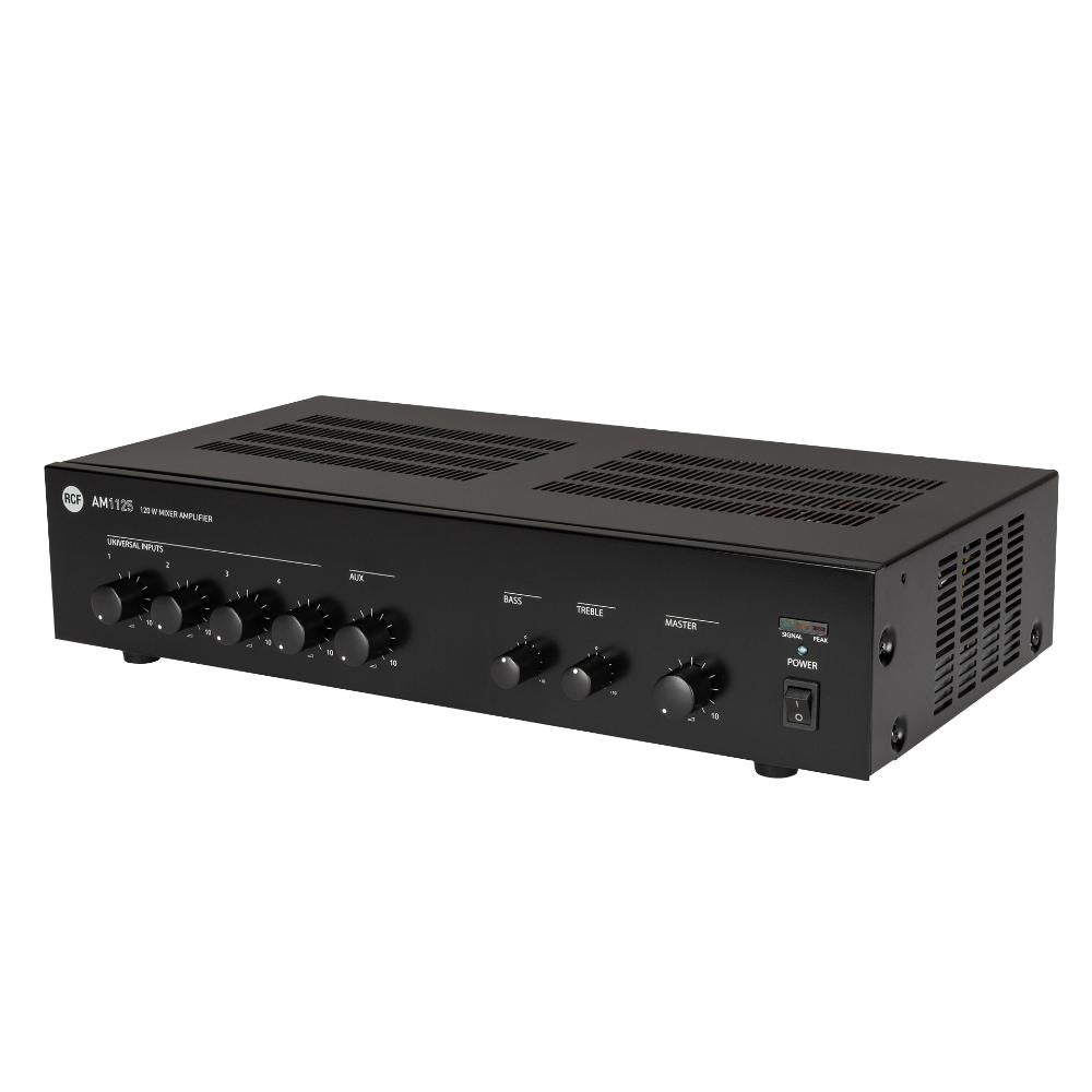RCF AM 1125 120W Mixer Amplifier - Black