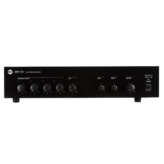 RCF AM 1125 120W Mixer Amplifier - Black