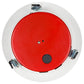 RCF PL 68EN Ceiling Speaker with Fire Dome - Each - White & Red