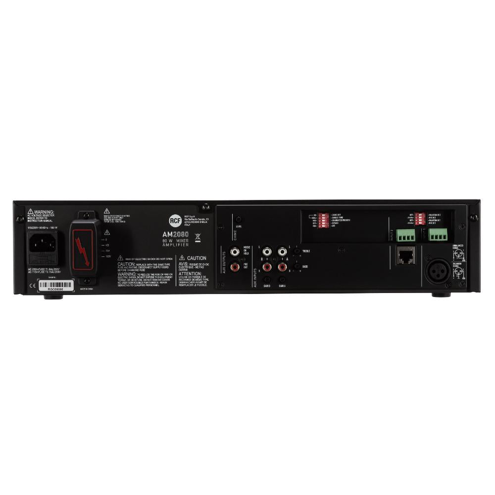 RCF AM 2080 Mixer Amplifier - Black
